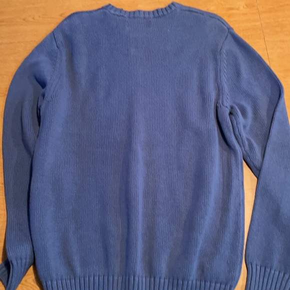 Dusty Blue Chaps Sweater - Picture 5 of 5